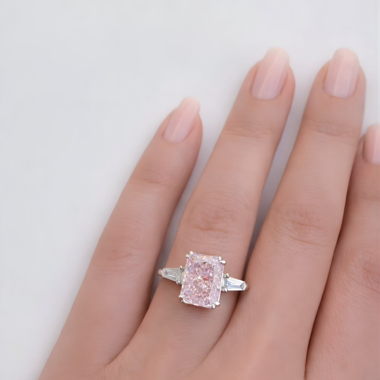 Pink Frost CZ Gem