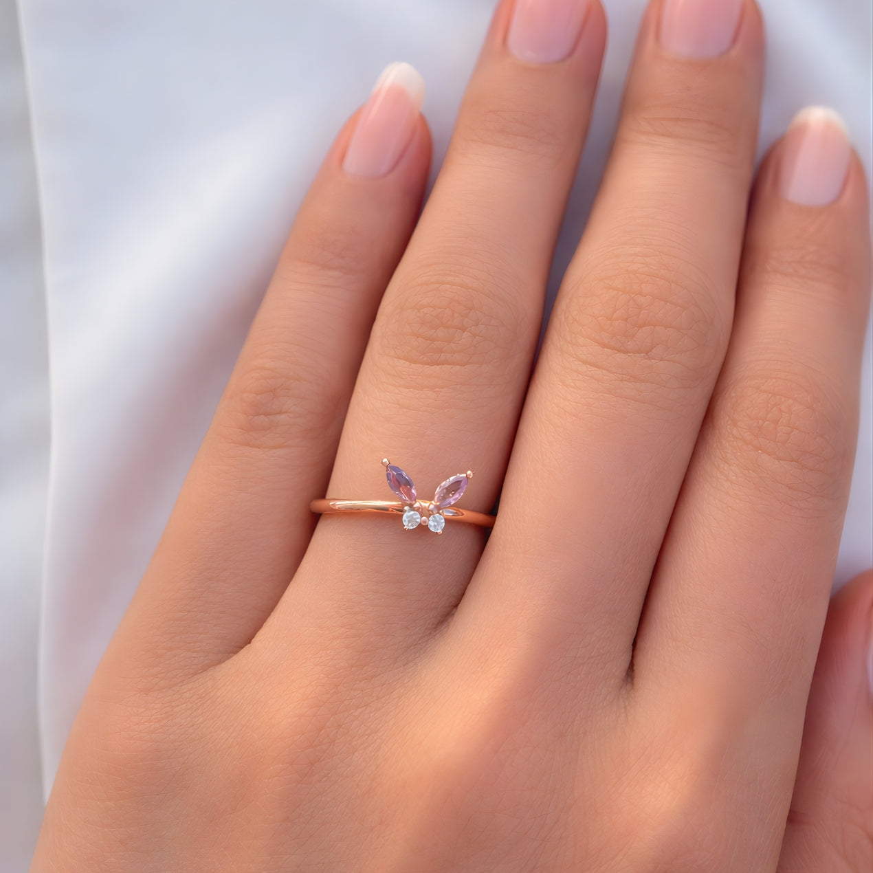 Lavender Flight Ring