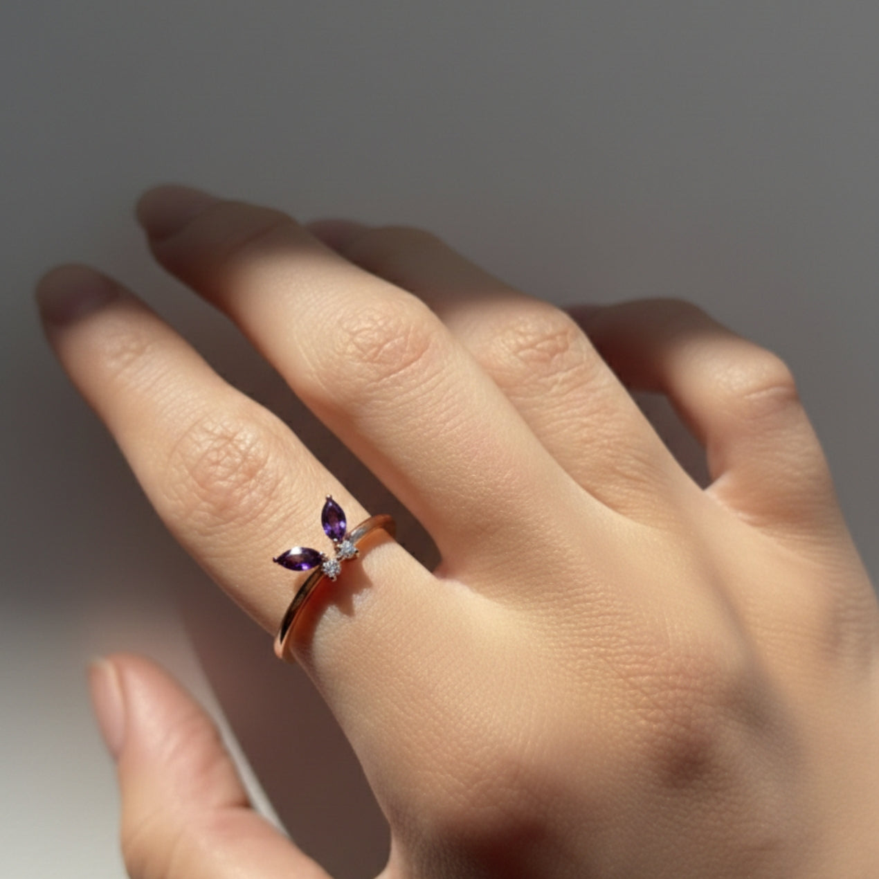 Lavender Flight Ring