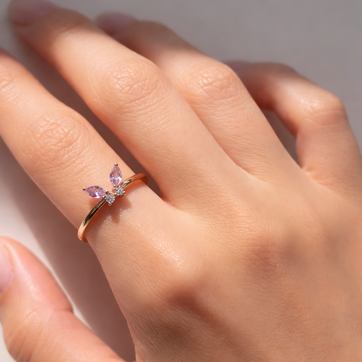 Lavender Flight Ring