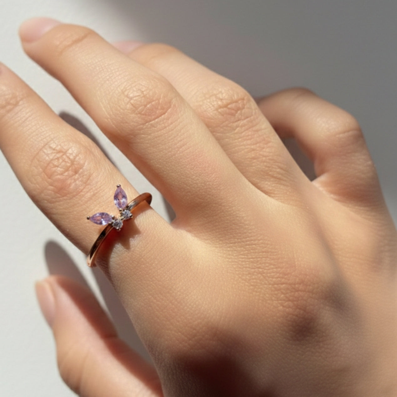 Lavender Flight Ring