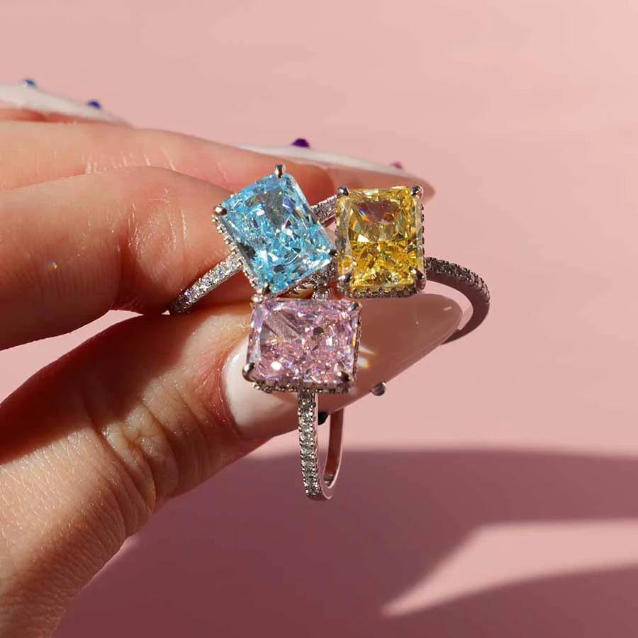 Crushed Ice Stone Ring