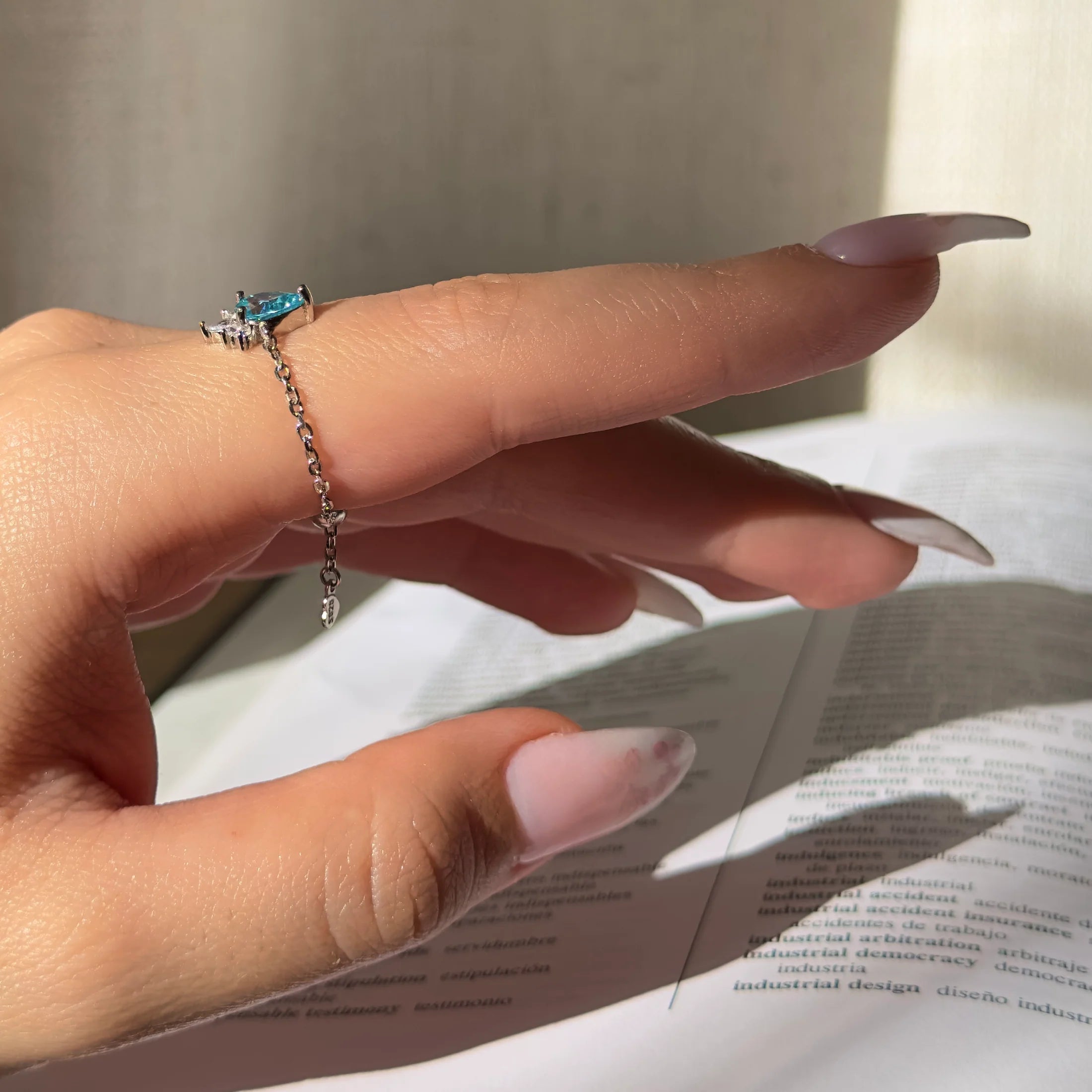Ocean Embrace Adjustable Ring