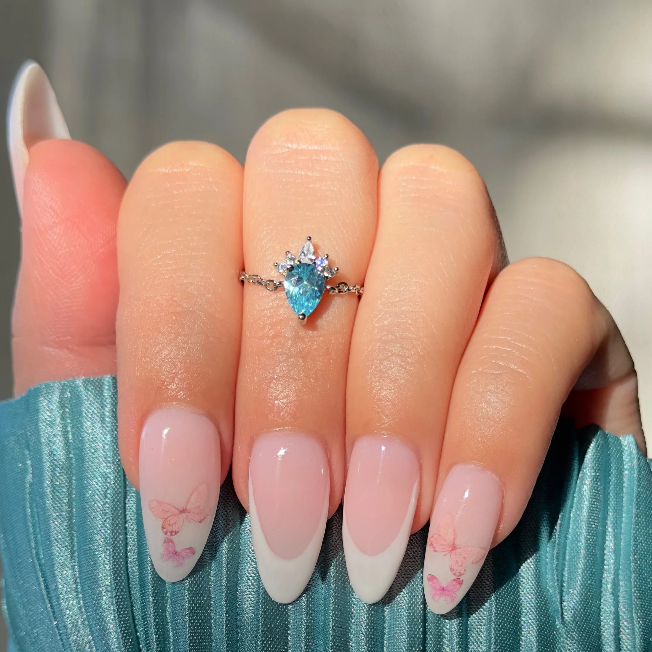 Ocean Embrace Adjustable Ring