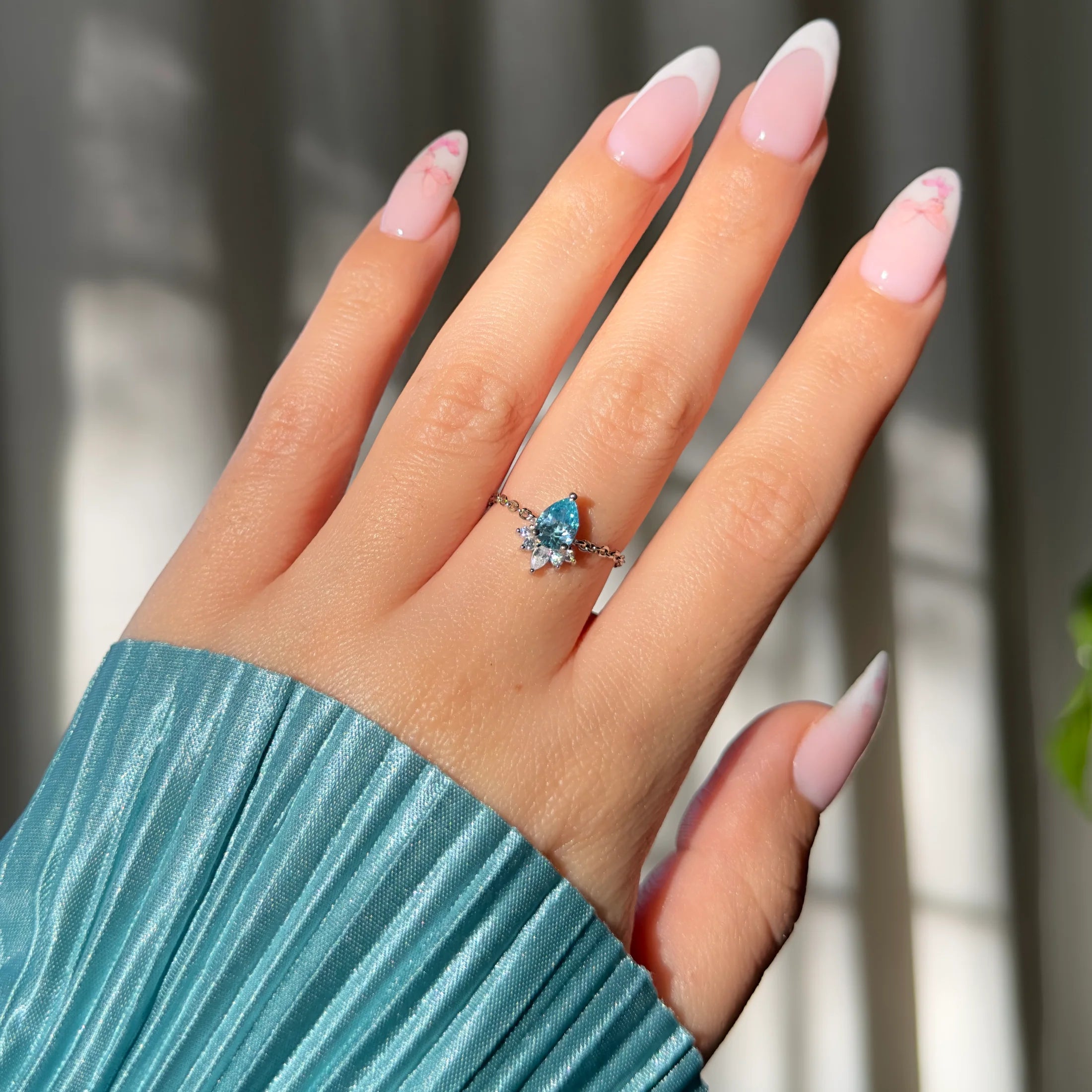 Ocean Embrace Adjustable Ring