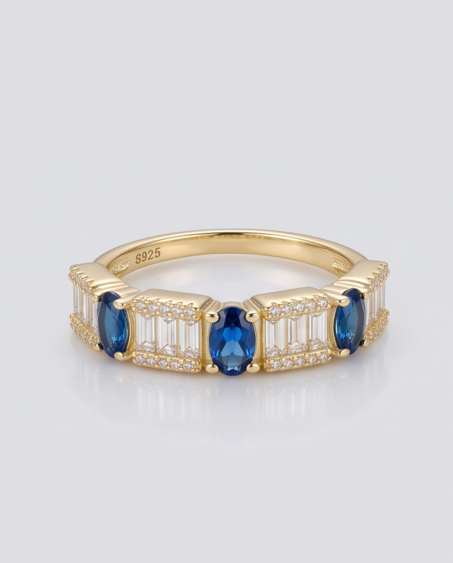 Eternal Elegance Sapphire Ring