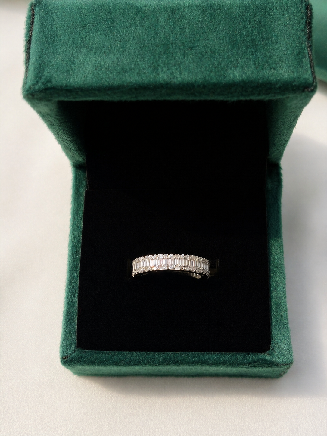 Emerald Dream Eternity Ring