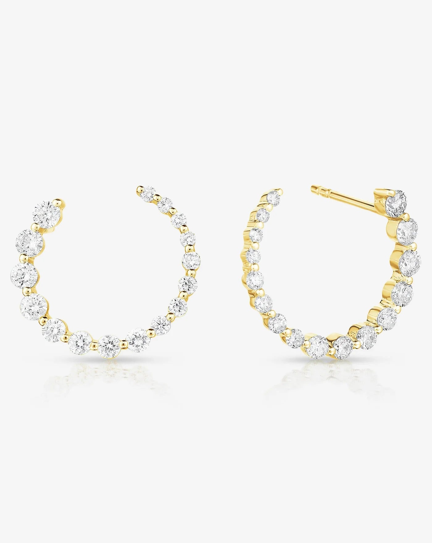 Graduated Circle Studs