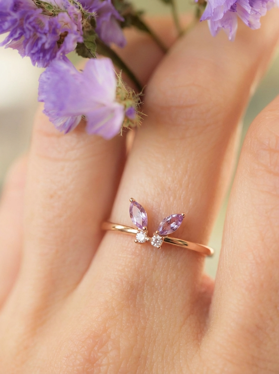 Lavender Flight Ring