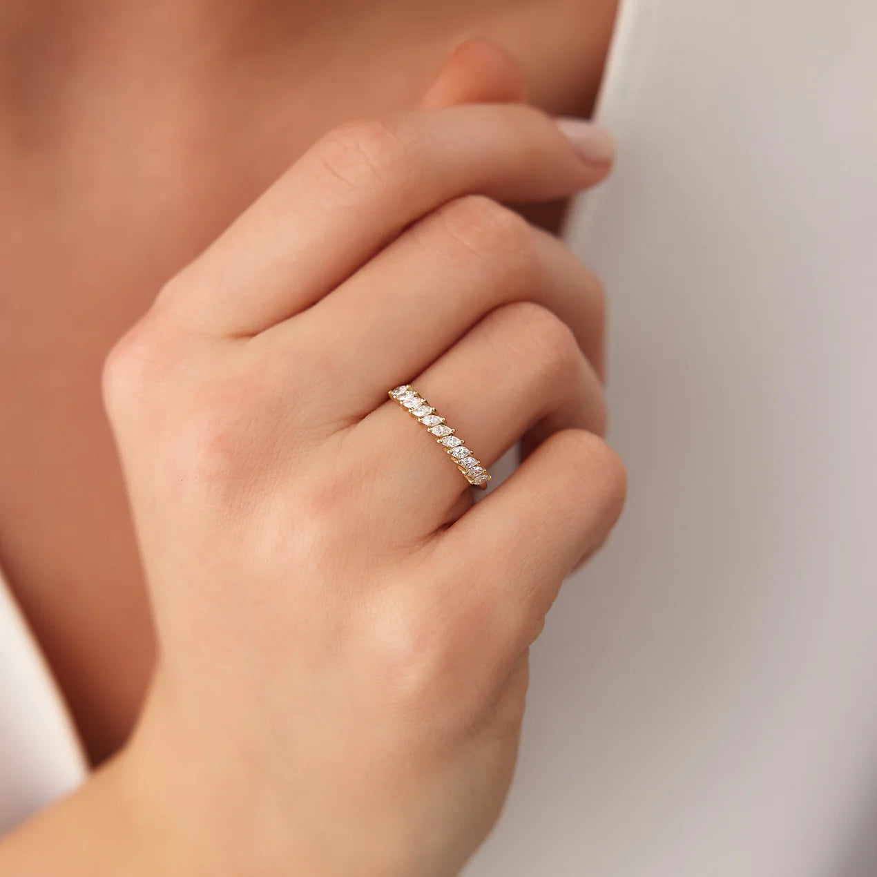 Celestial Grace Wedding Ring