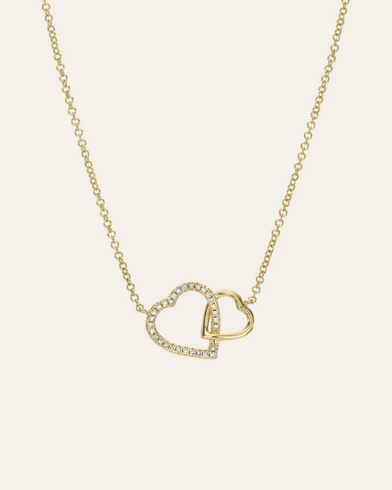Open Hearts Necklace