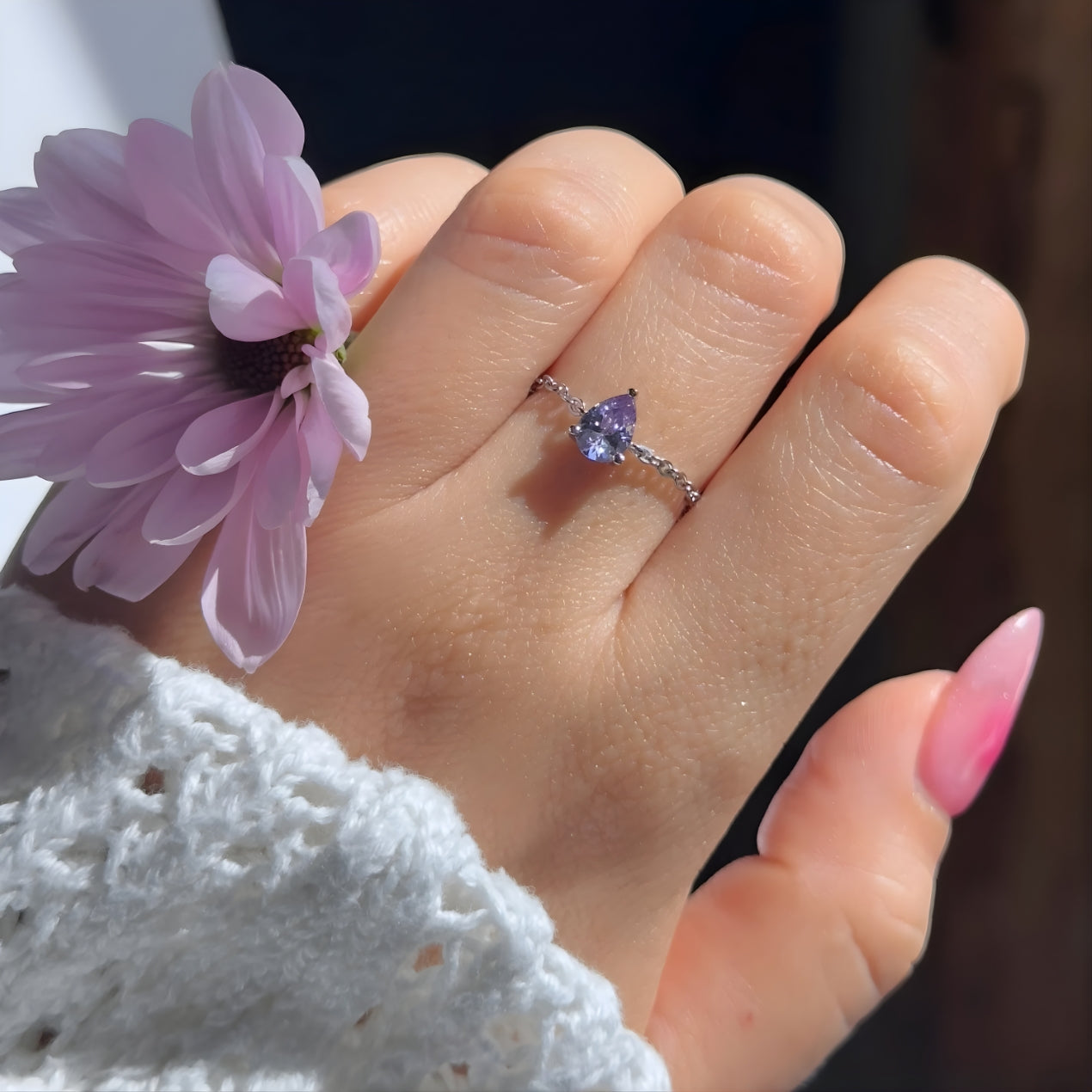 Signature Amethyst Love Chain Band