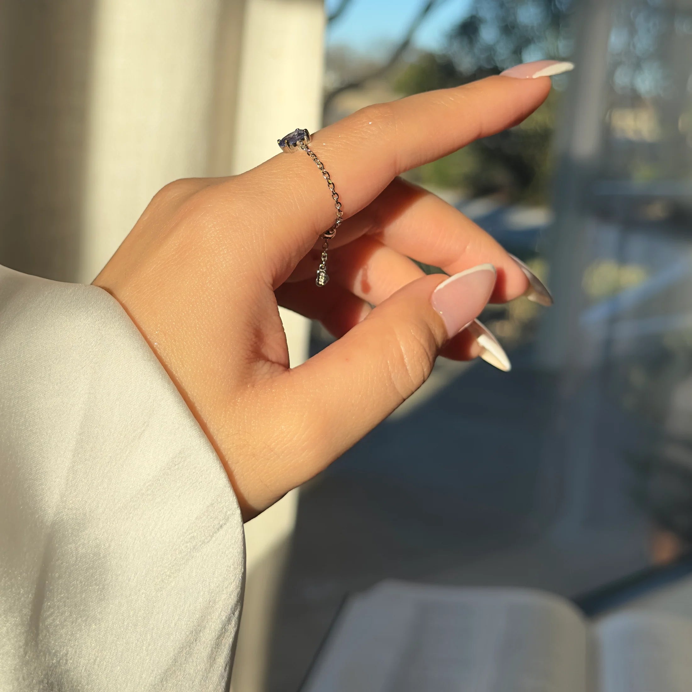 Tanzanite Bliss Adjustable Ring