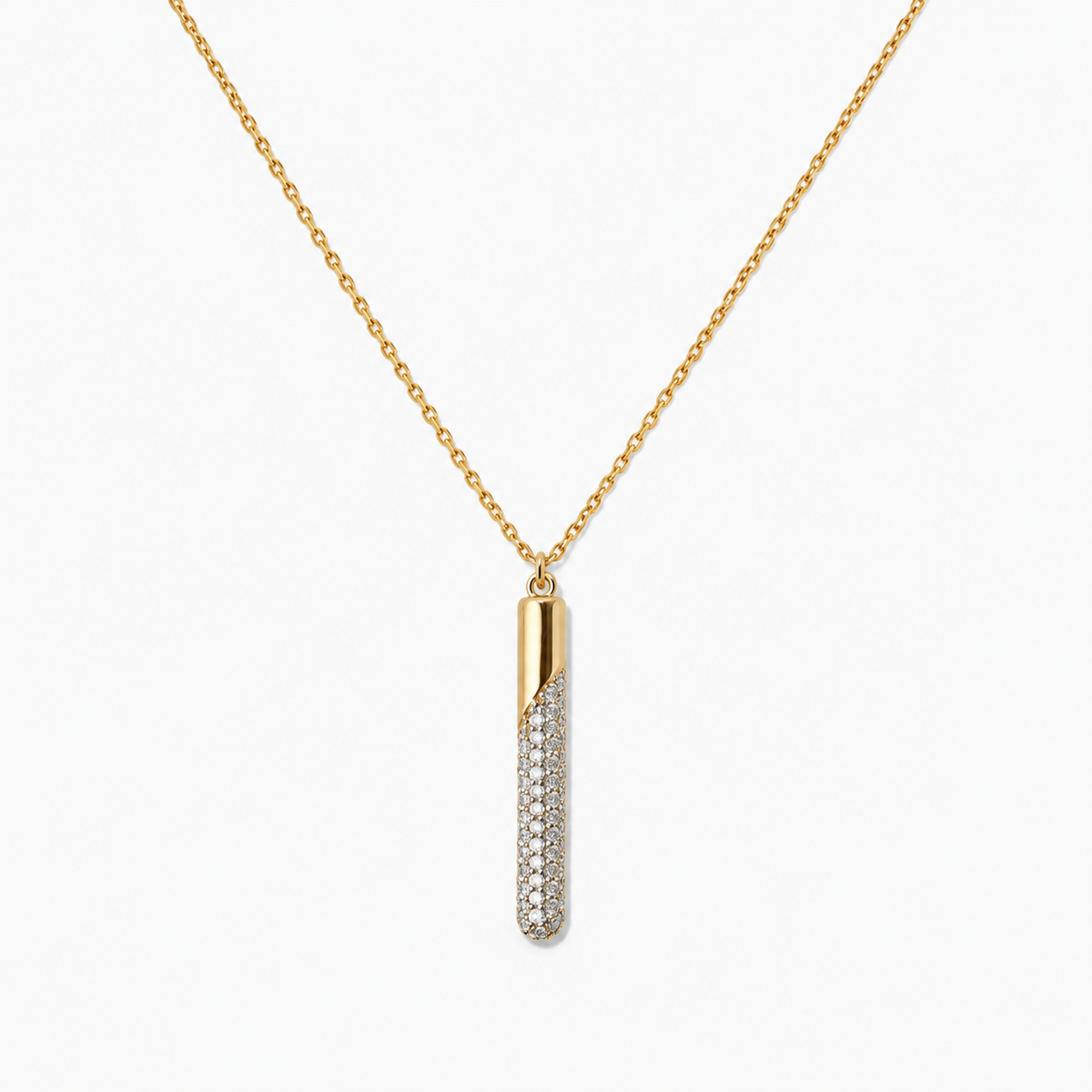 Vertical Bar Necklace