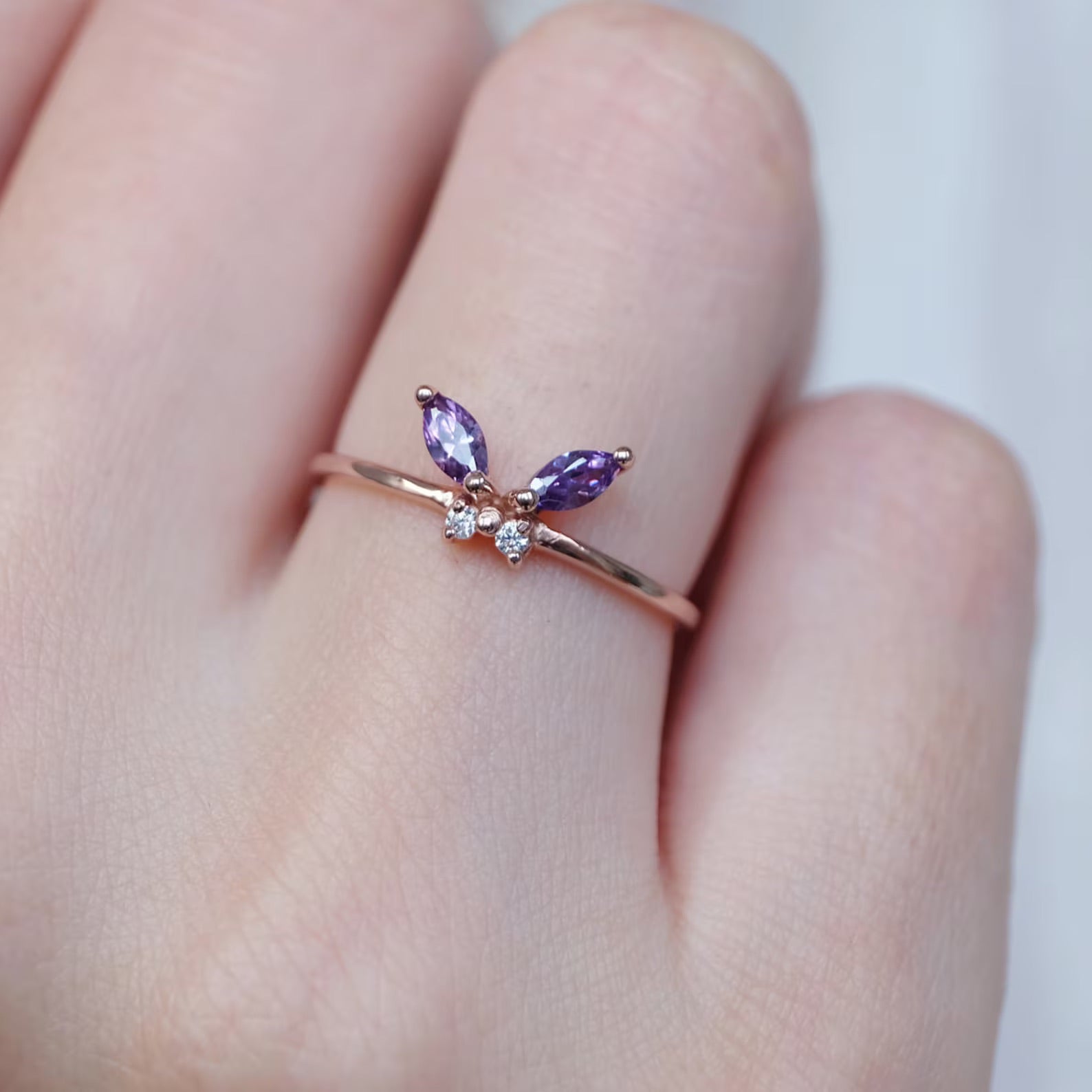 Lavender Flight Ring