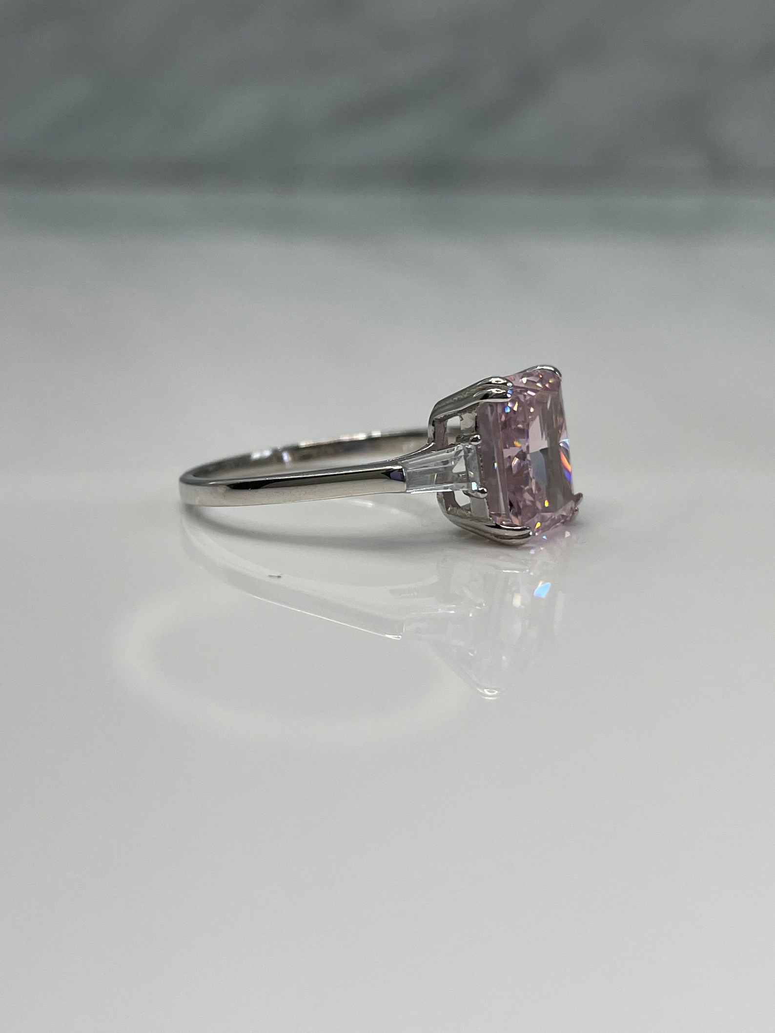 Pink Frost CZ Gem