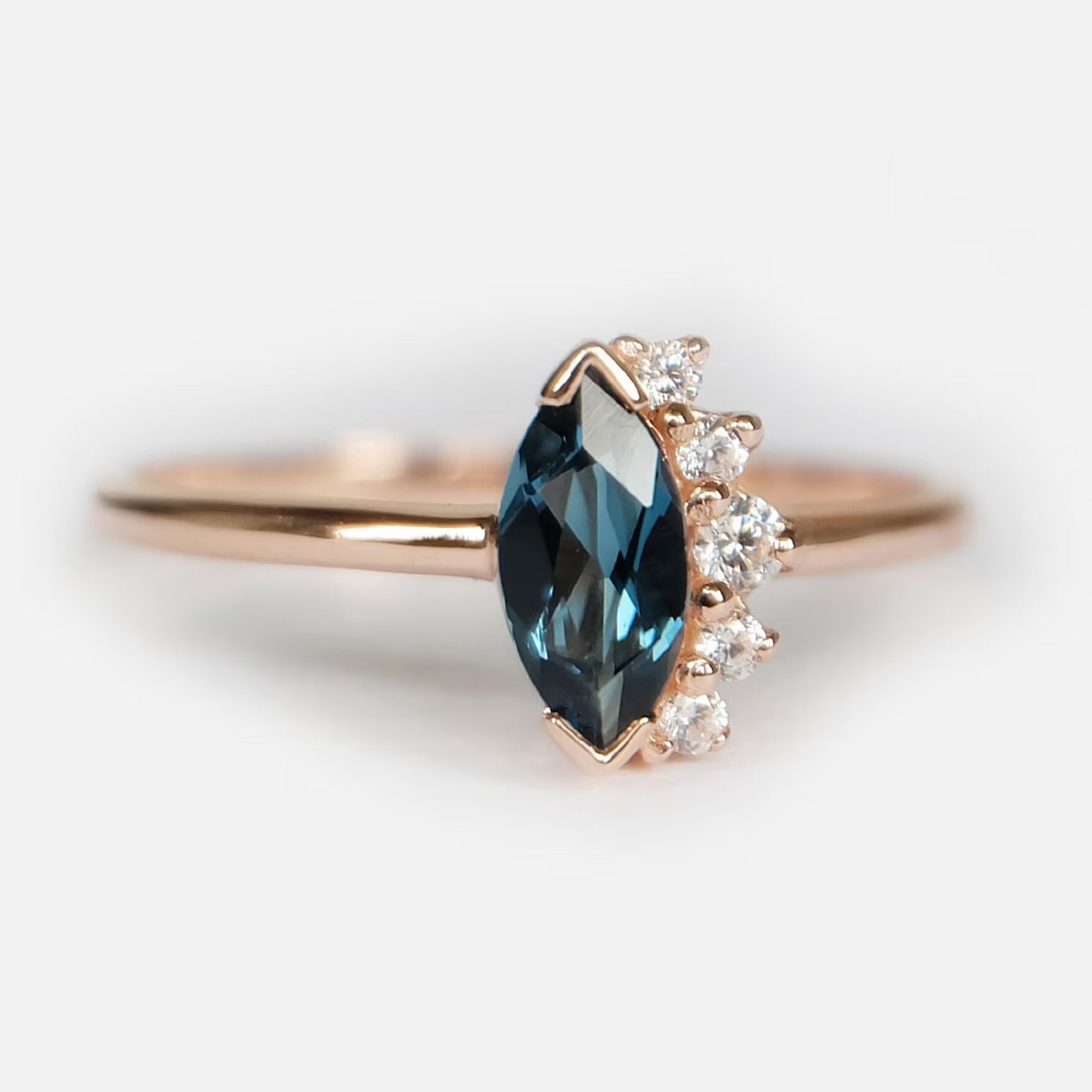 Ocean Mirage Topaz Ring