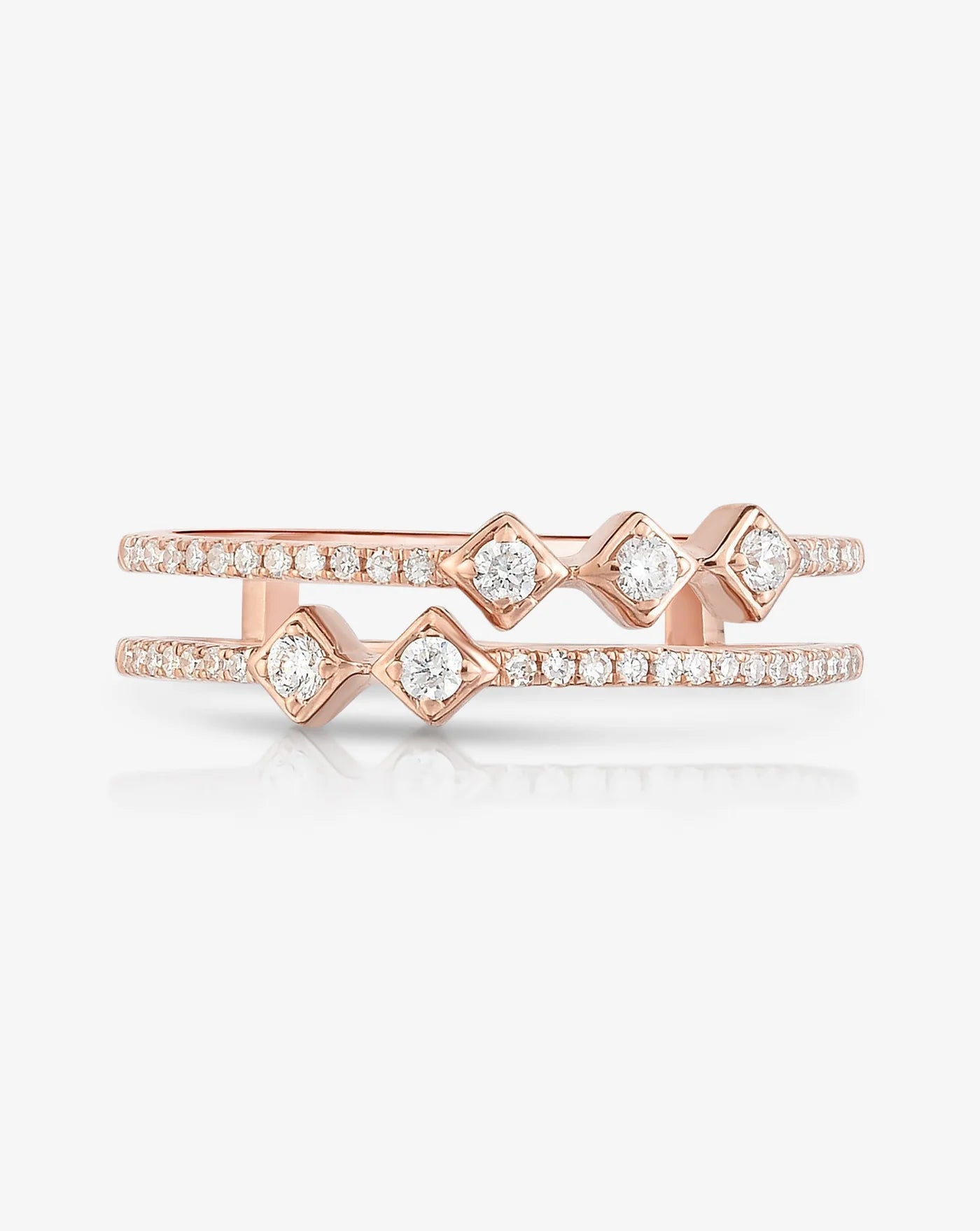 Asymmetrical Stacked Ring