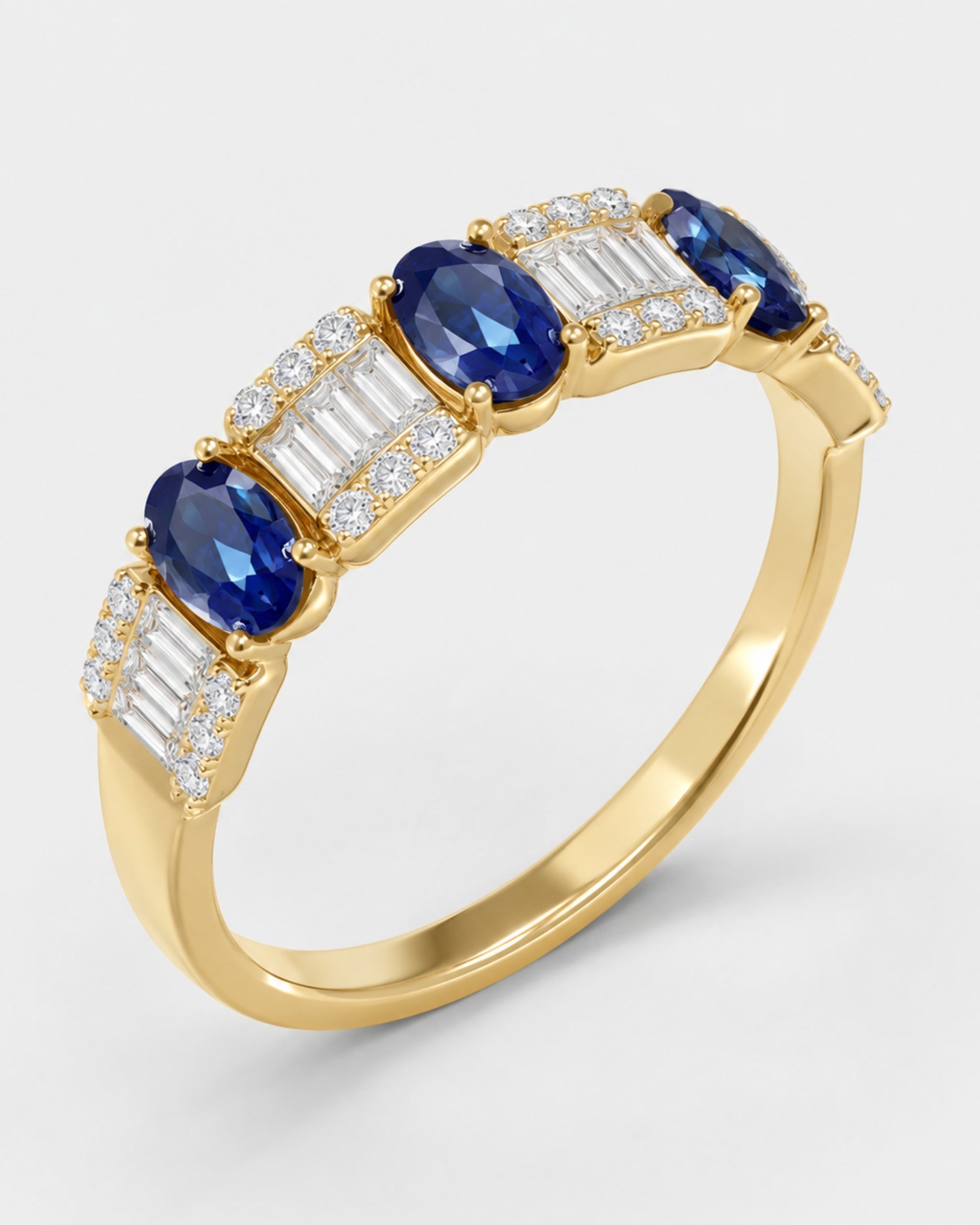 Eternal Elegance Sapphire Ring