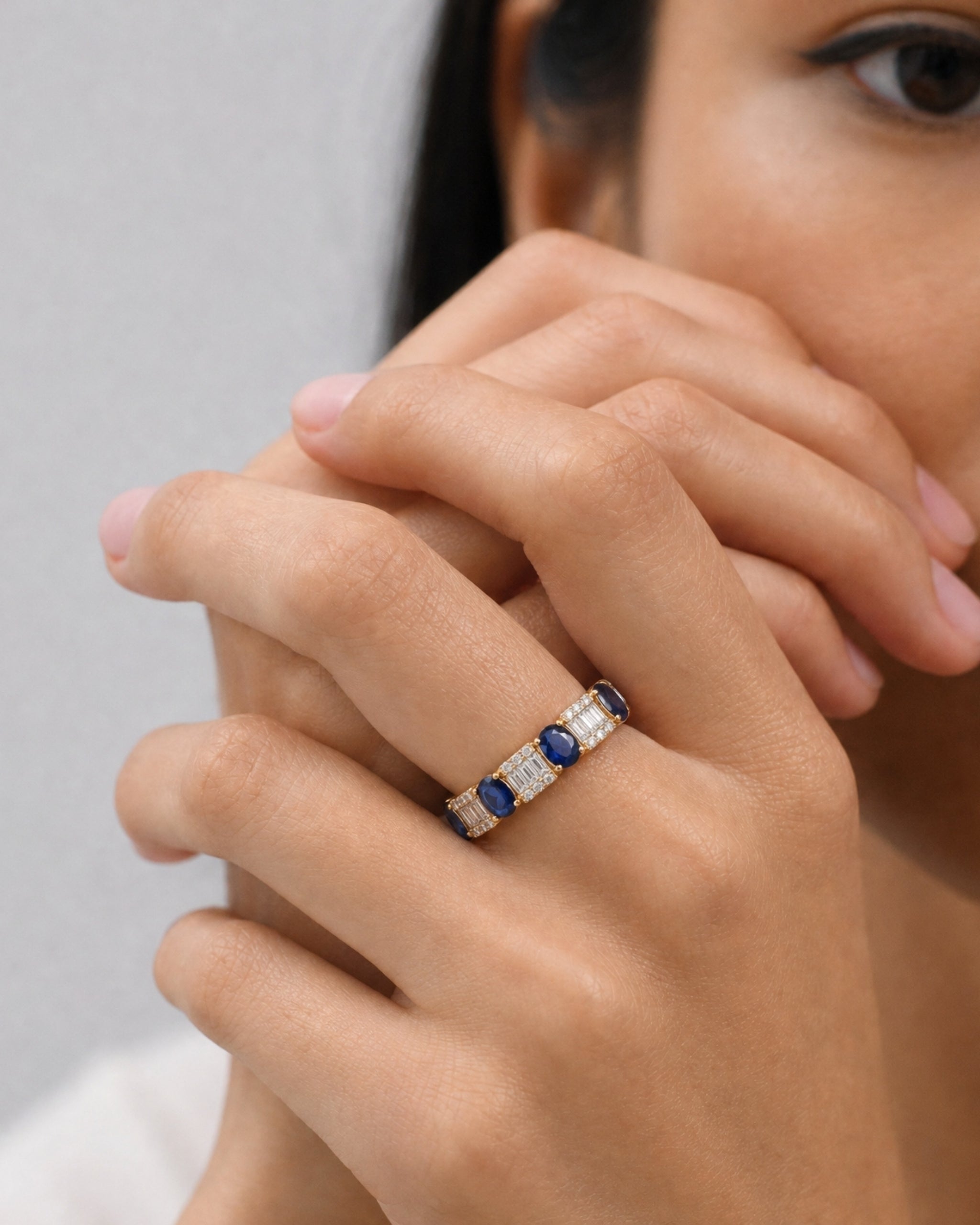 Eternal Elegance Sapphire Ring