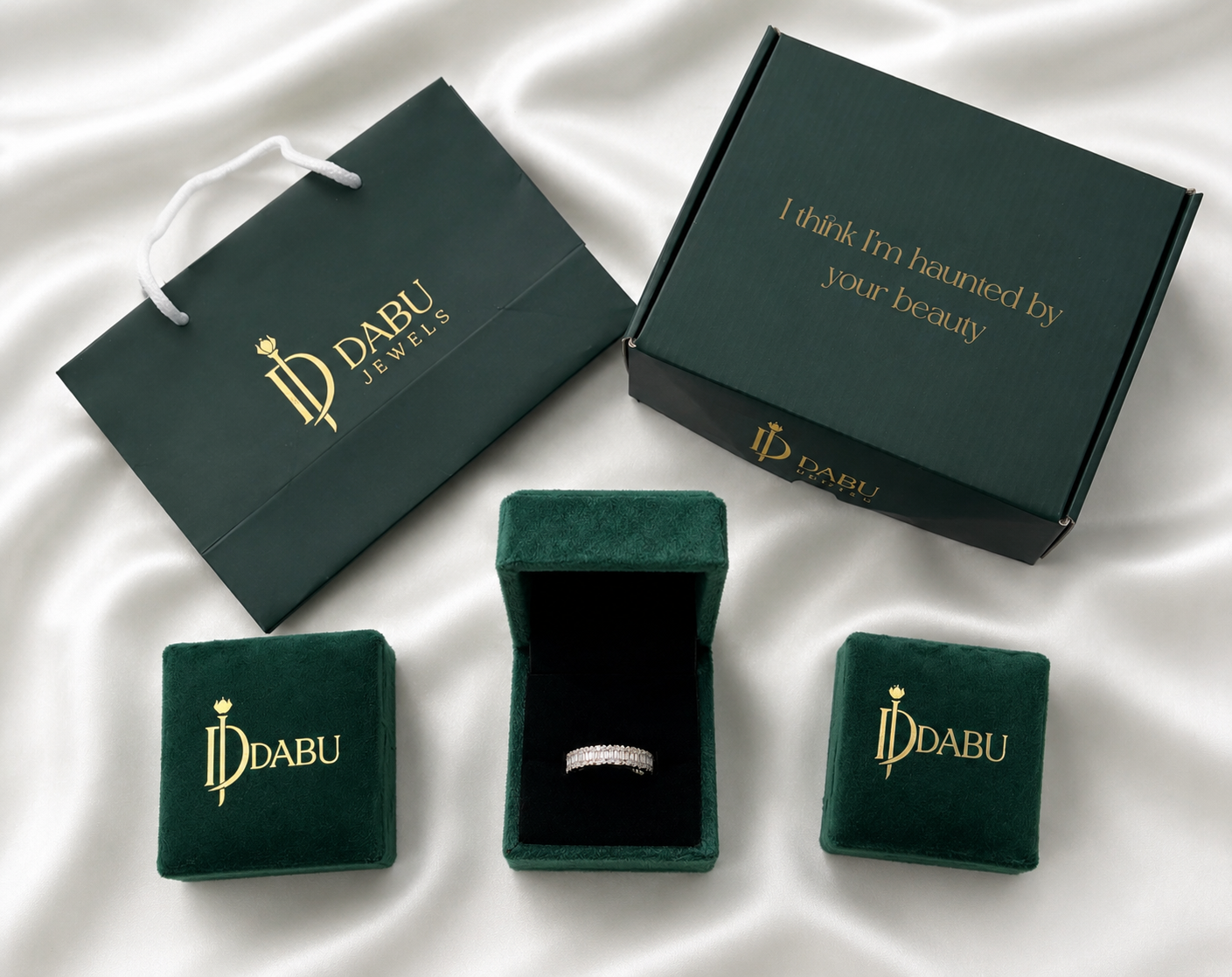 Emerald Dream Eternity Ring