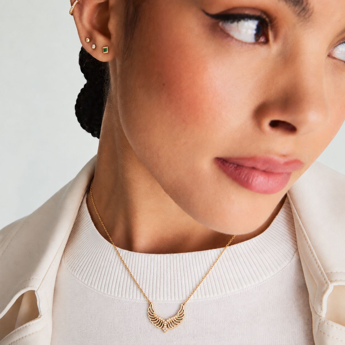 Celestial Wing Necklace
