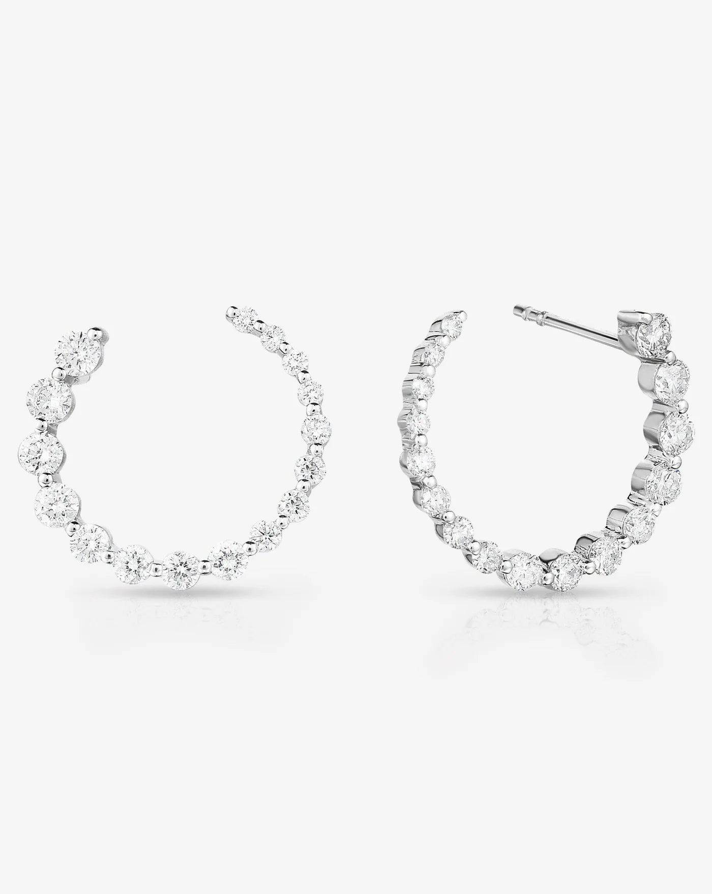 Graduated Circle Studs