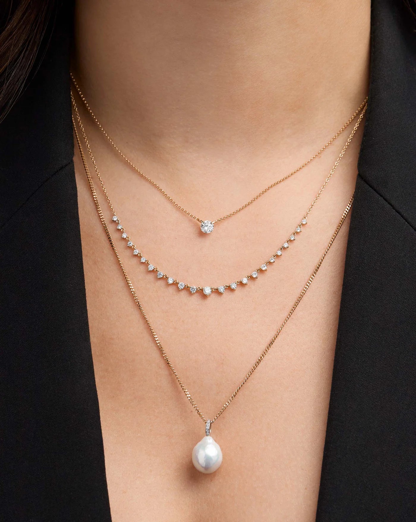 Graduated Layering Necklace