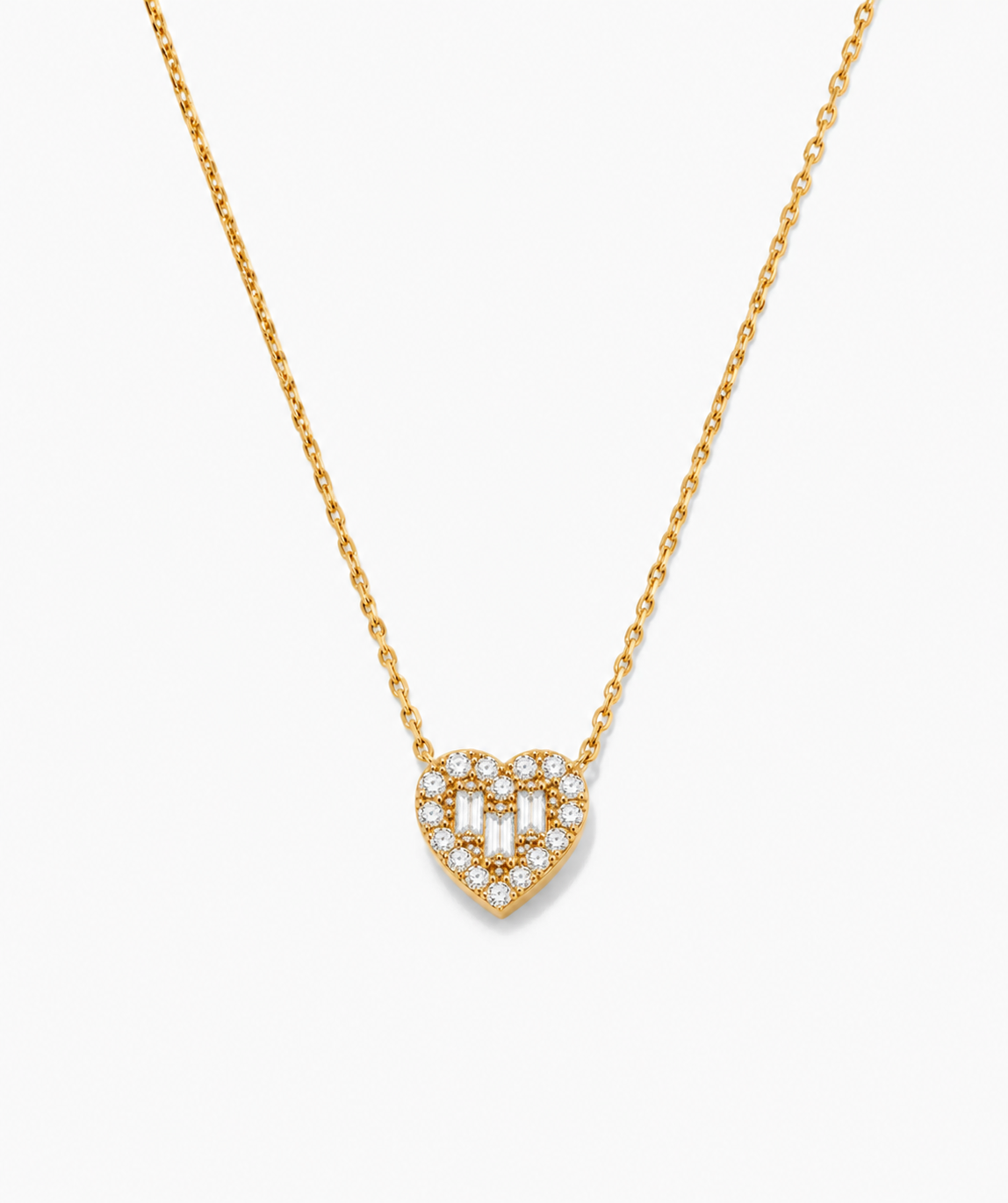 Gold Plated Heart Necklace