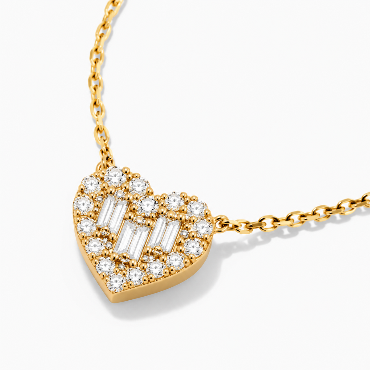 Gold Plated Heart Necklace