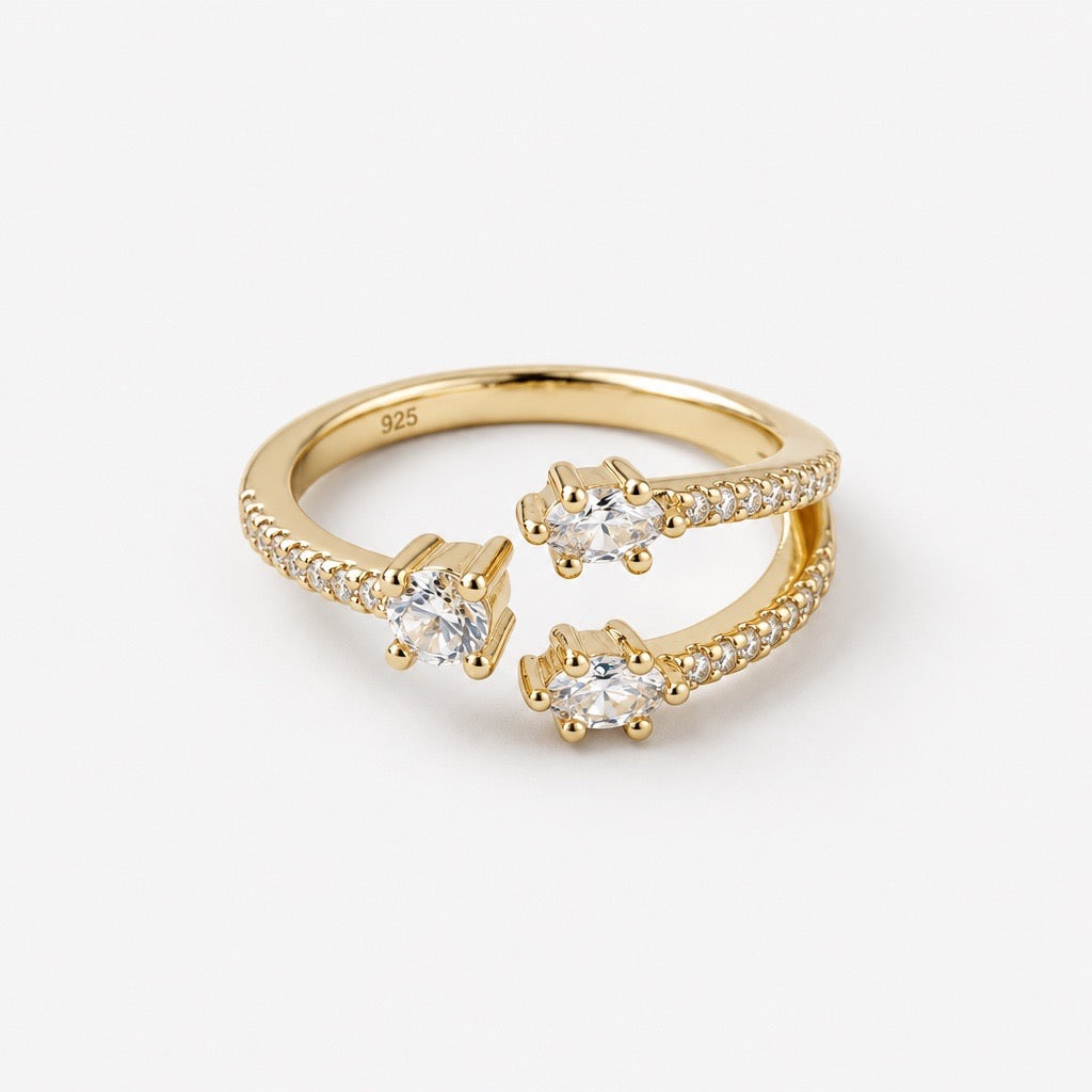 Open Horizon Trio Ring