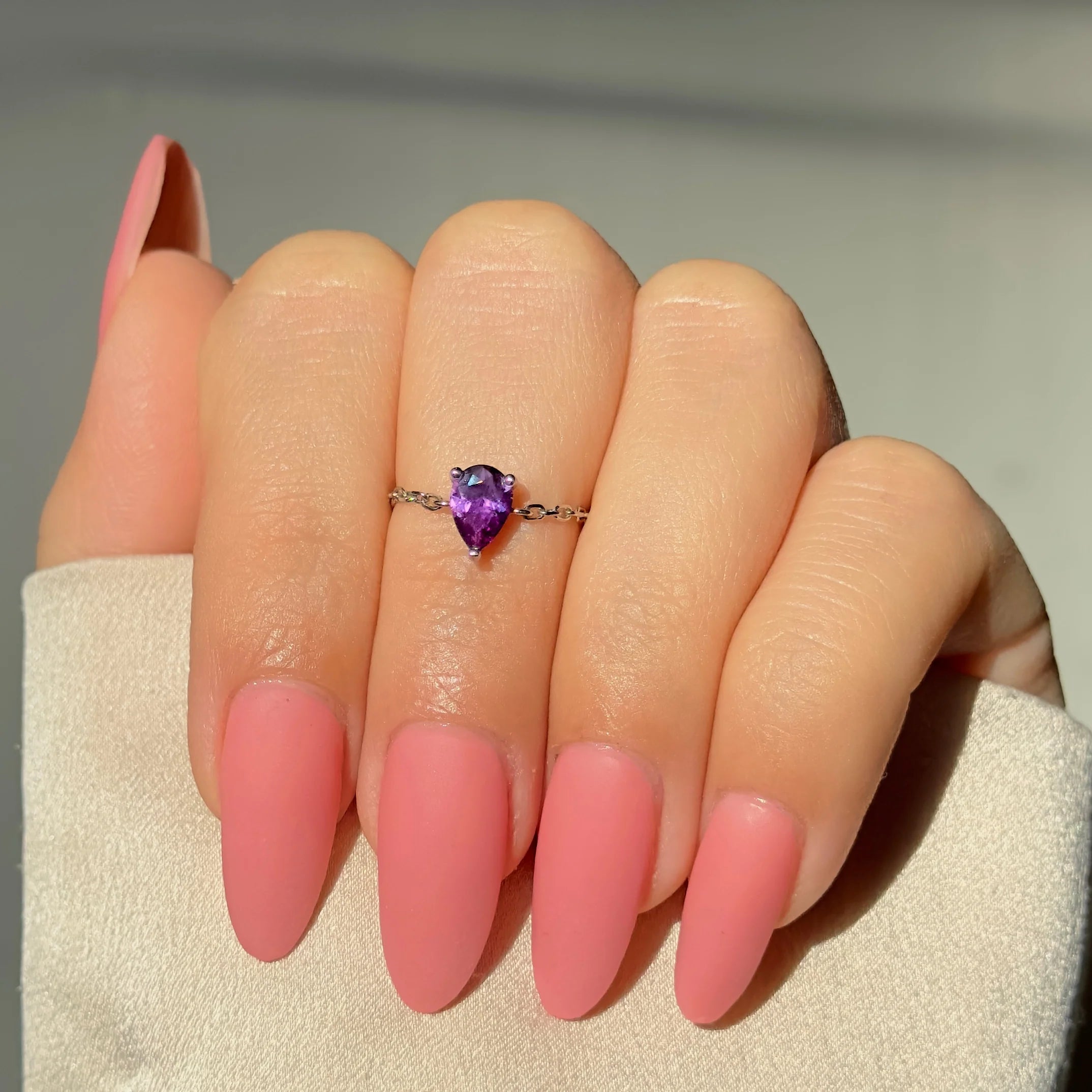 Signature Amethyst Love Chain Band