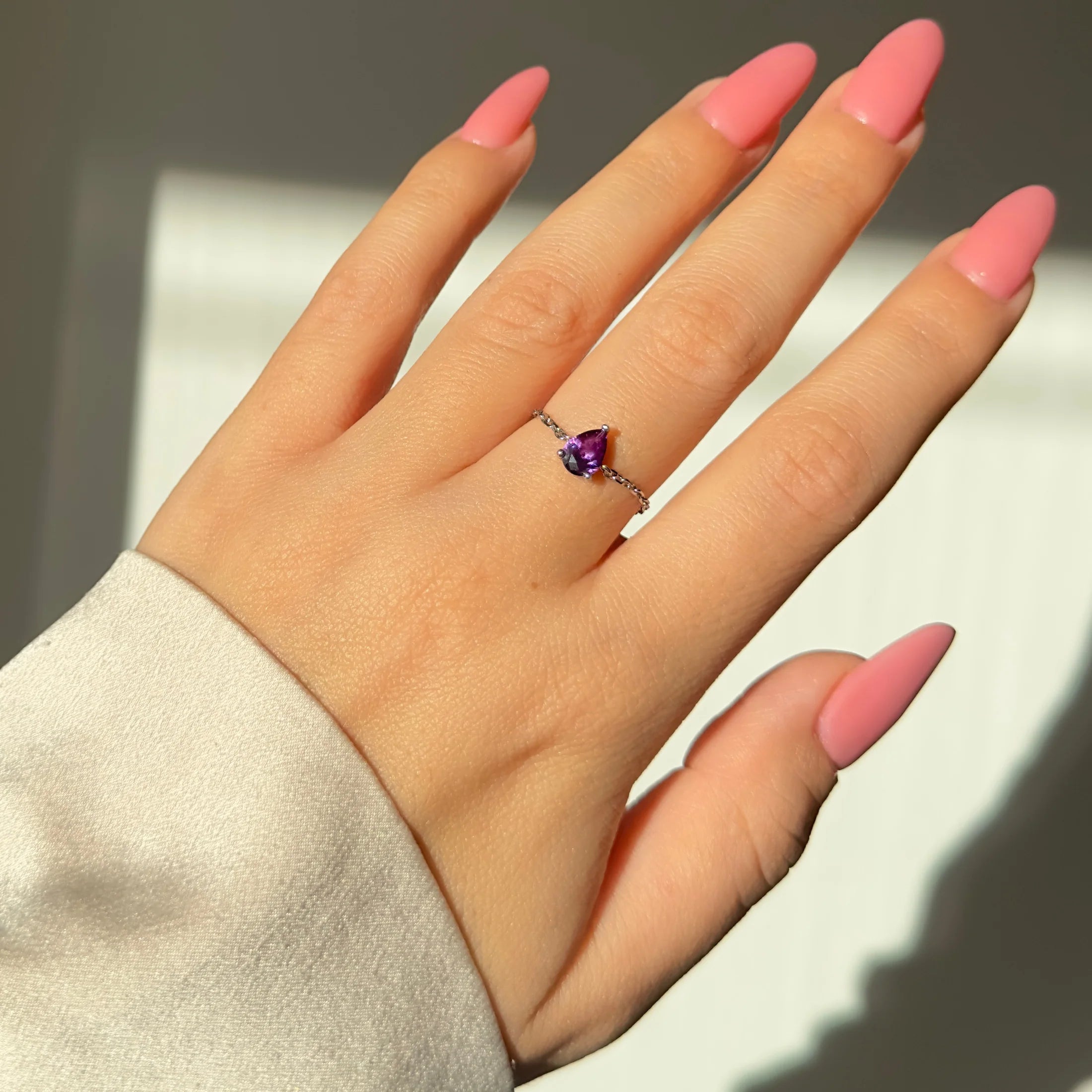 Signature Amethyst Love Chain Band