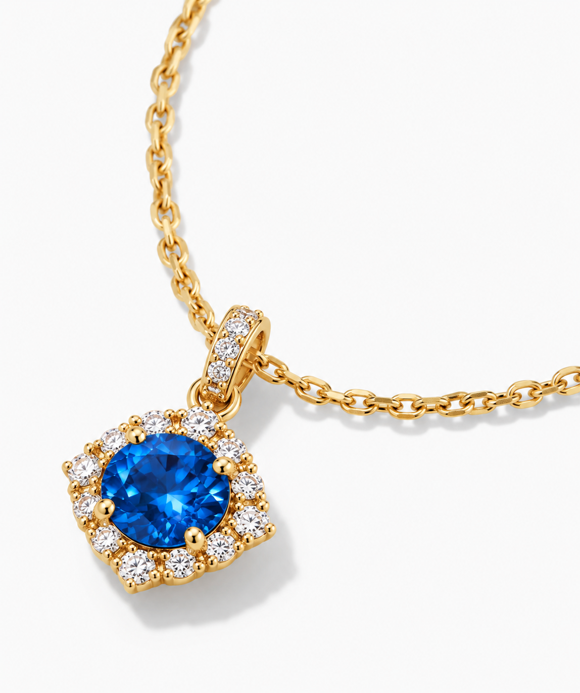 London Blue Topaz Necklace