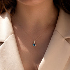 London Blue Topaz Necklace