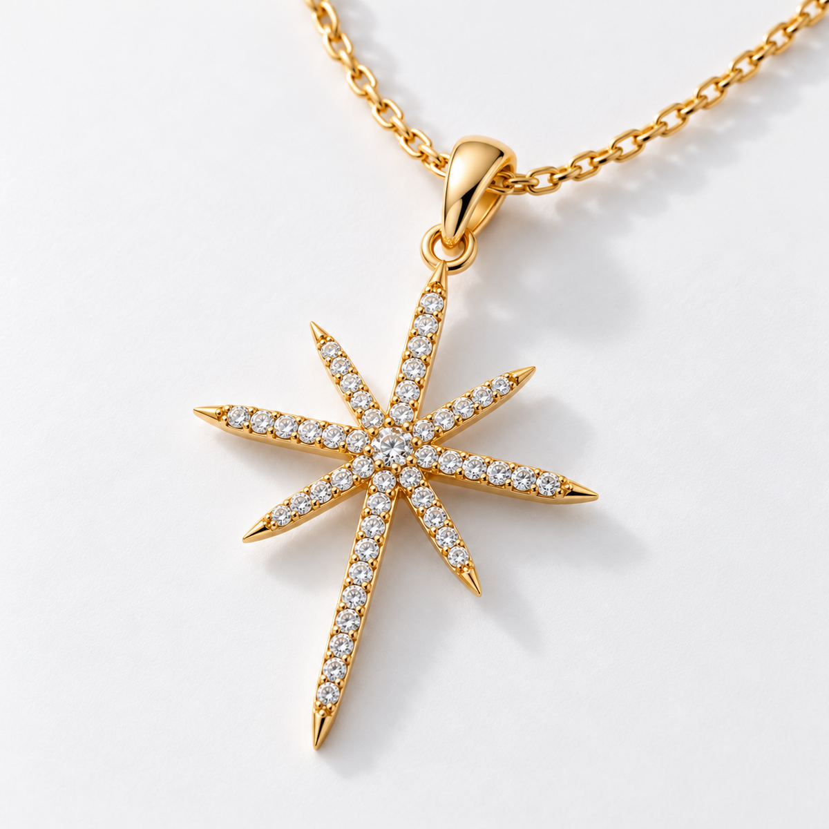 Luminous North Star Necklace