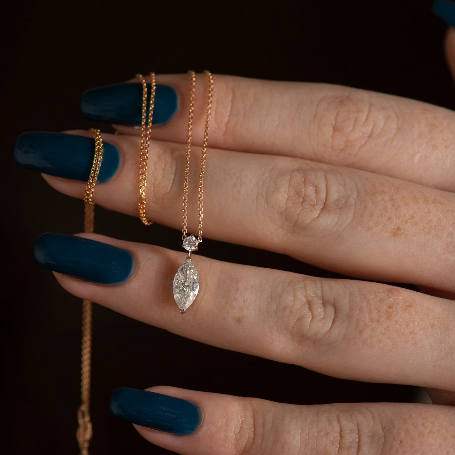 Elysian Marquise Necklace