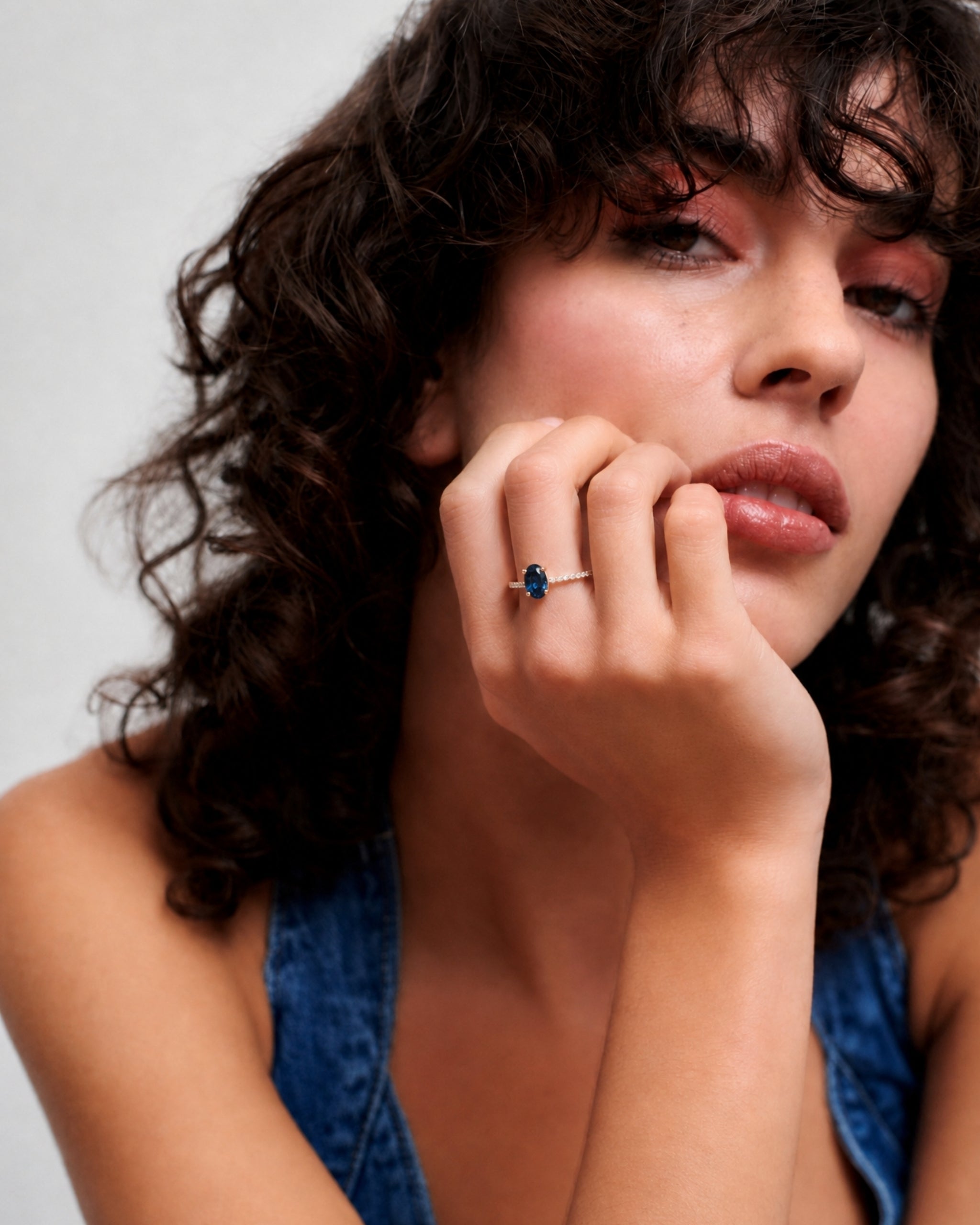 Twilight Glow Sapphire Ring