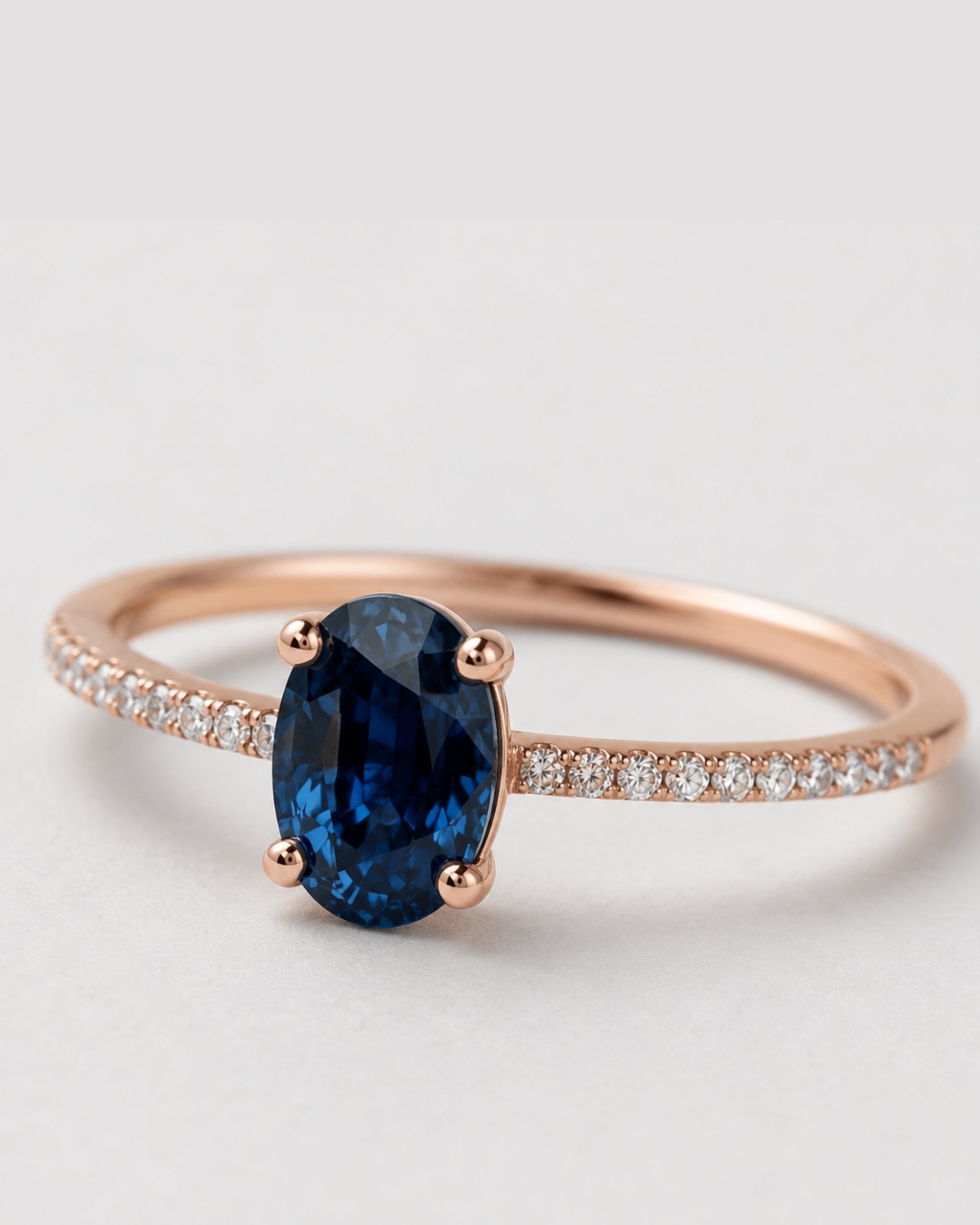 Twilight Glow Sapphire Ring