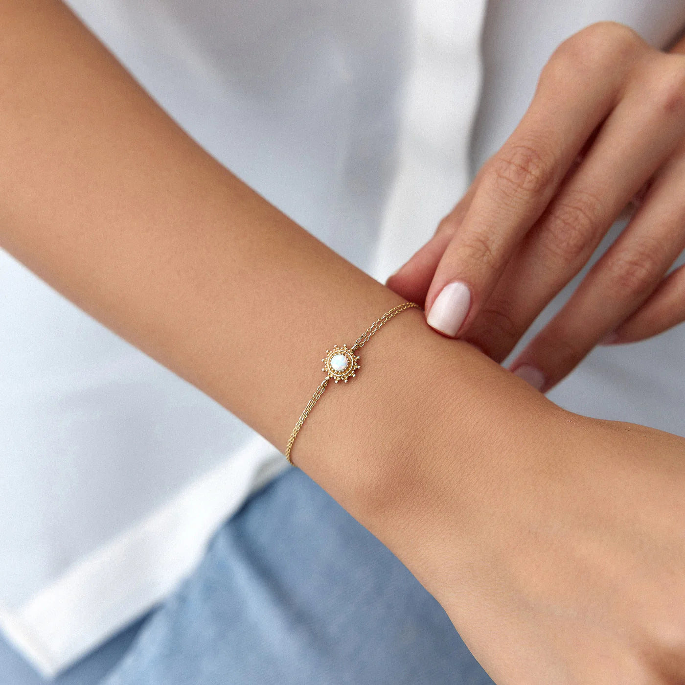 Opal Sun Bracelet