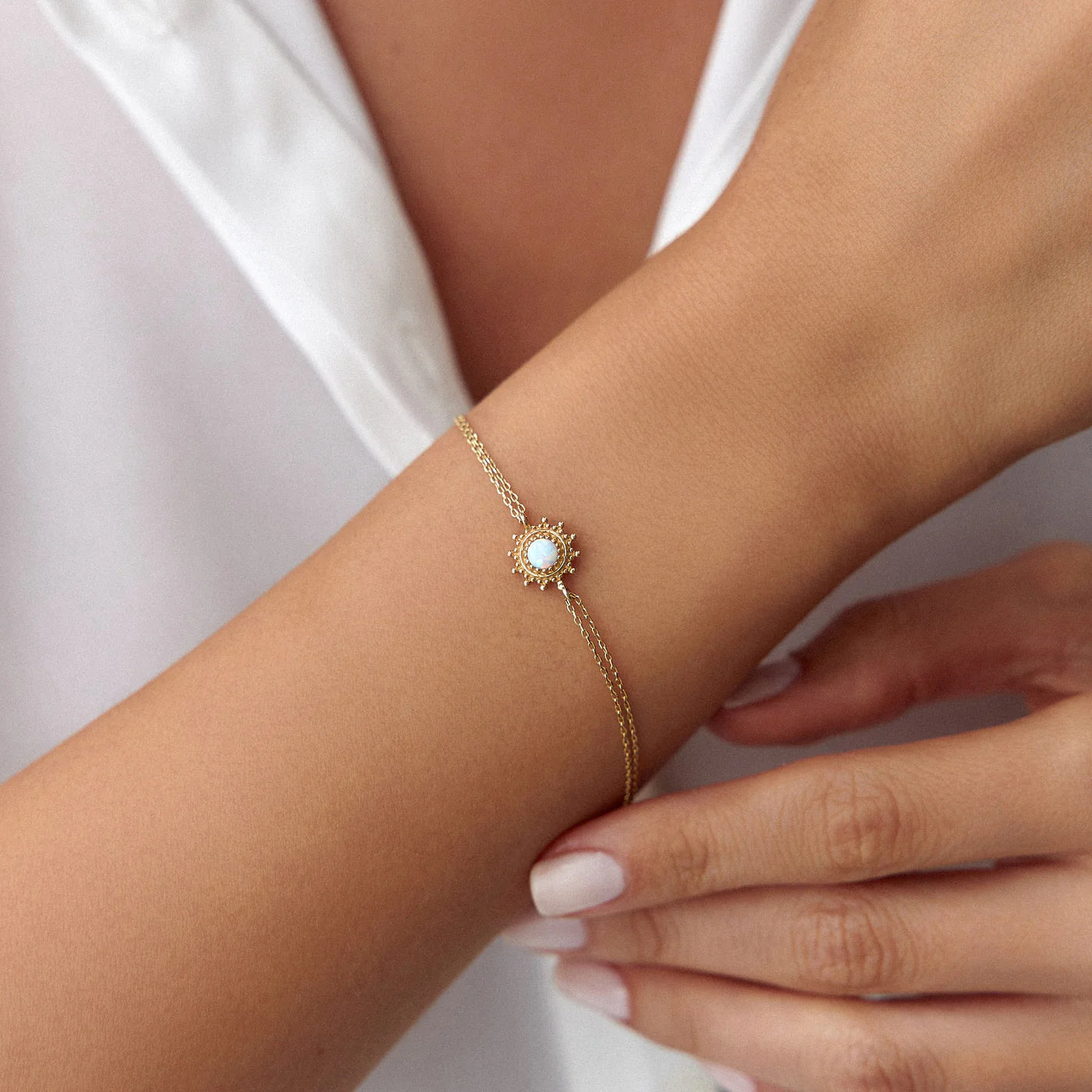 Opal Sun Bracelet