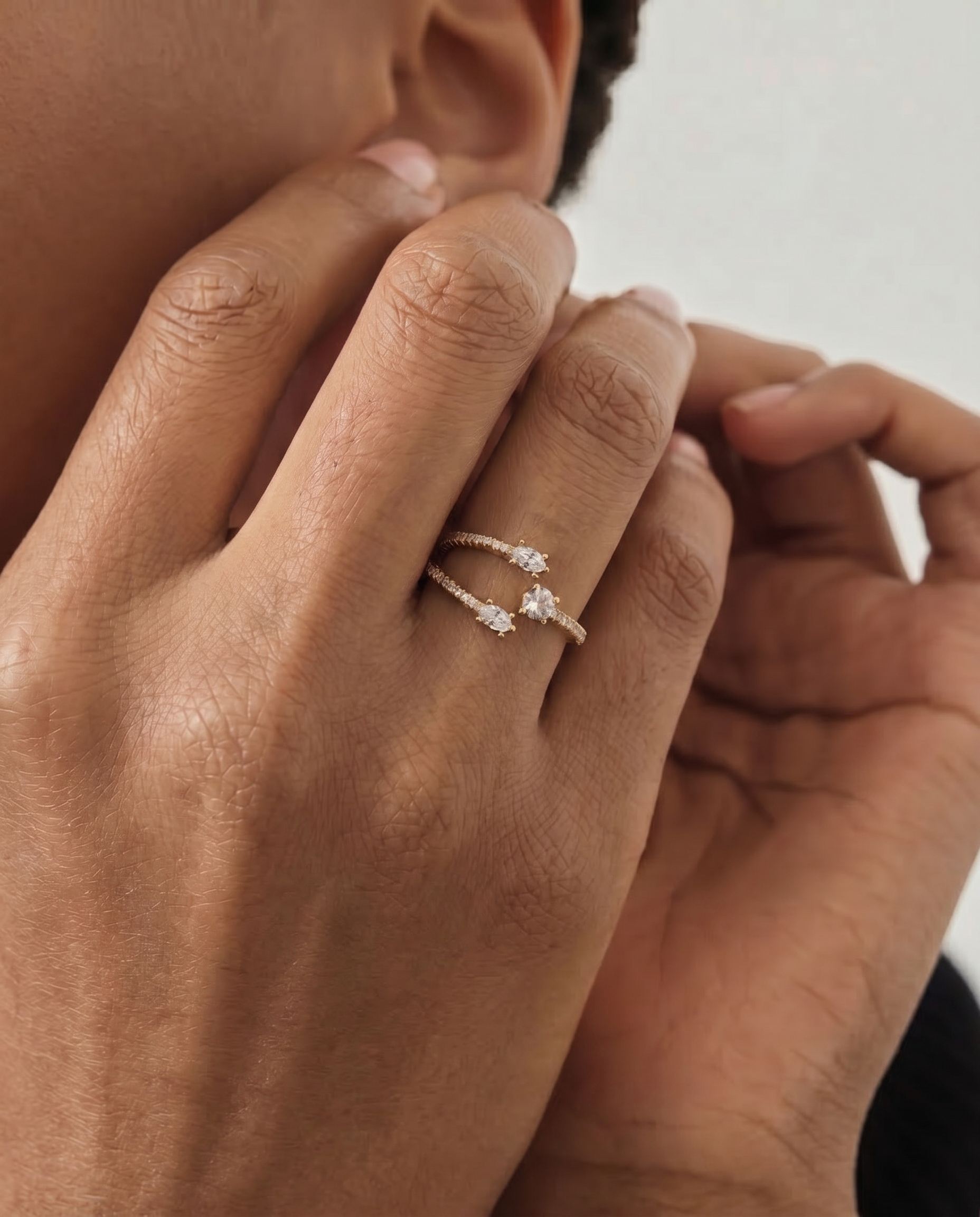 Open Horizon Trio Ring
