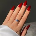 Majestic Pear Emerald Ring
