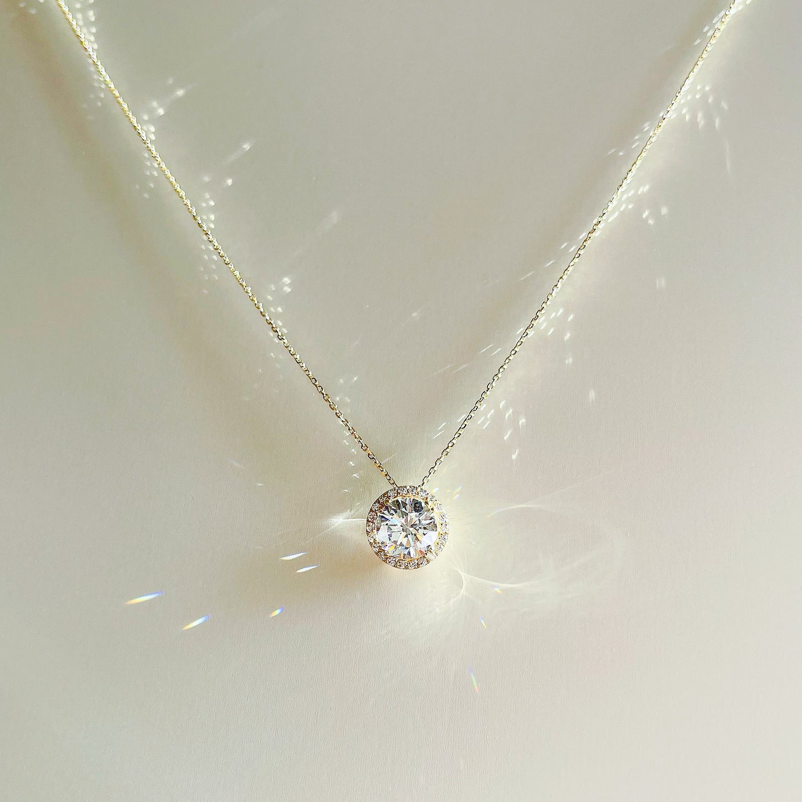 Round Cut Necklace