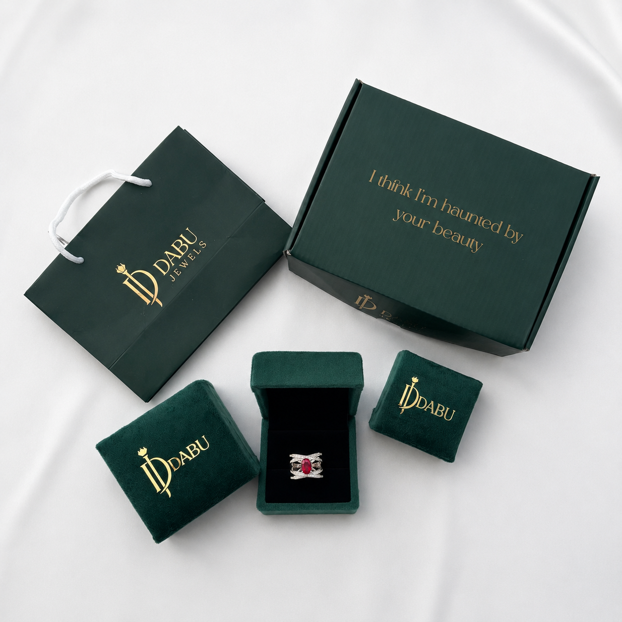 Royal Ruby Bloom Ring