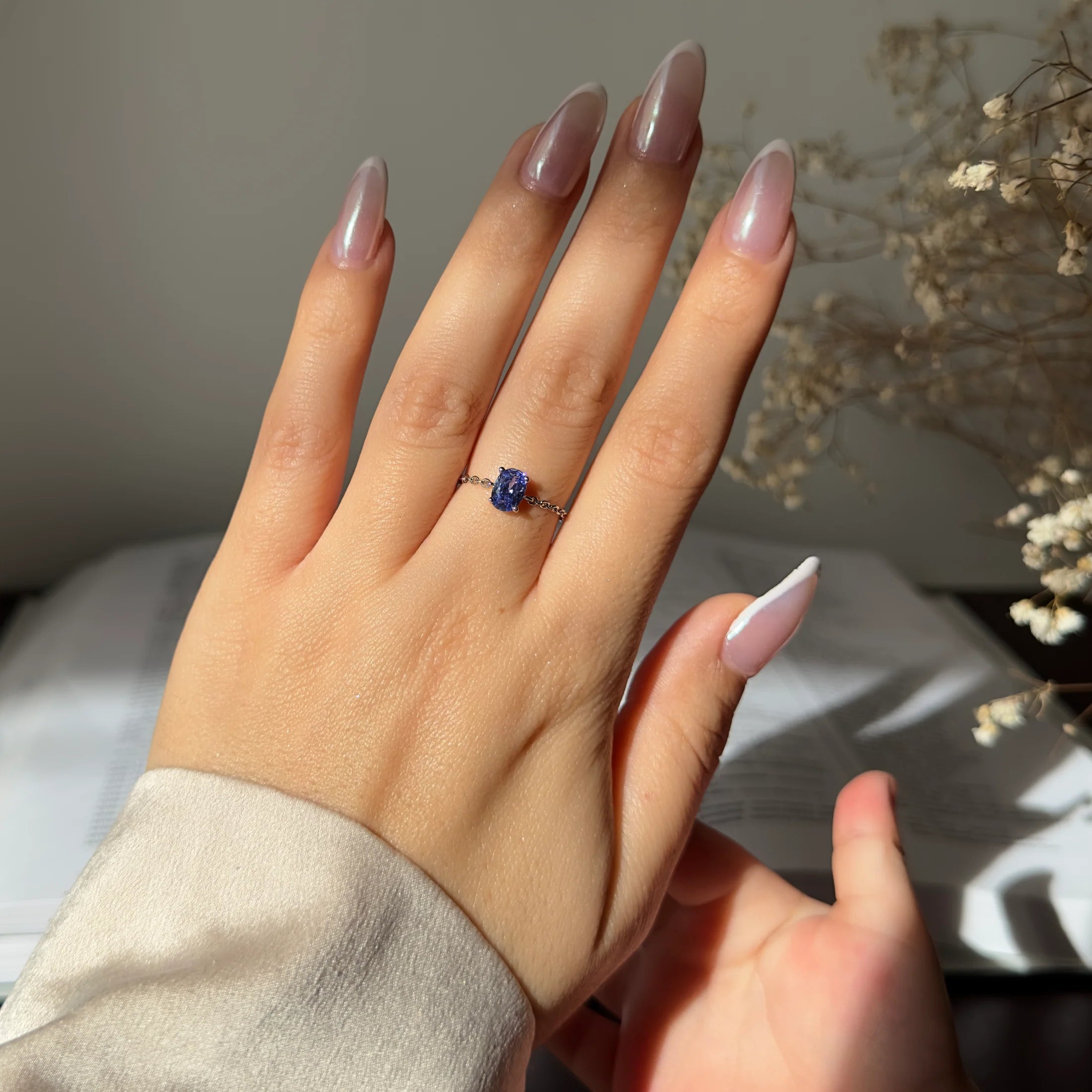 Tanzanite Bliss Adjustable Ring