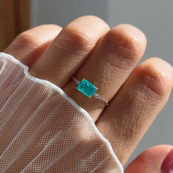 Green Tourmaline – Self-Love Adjustable Ring