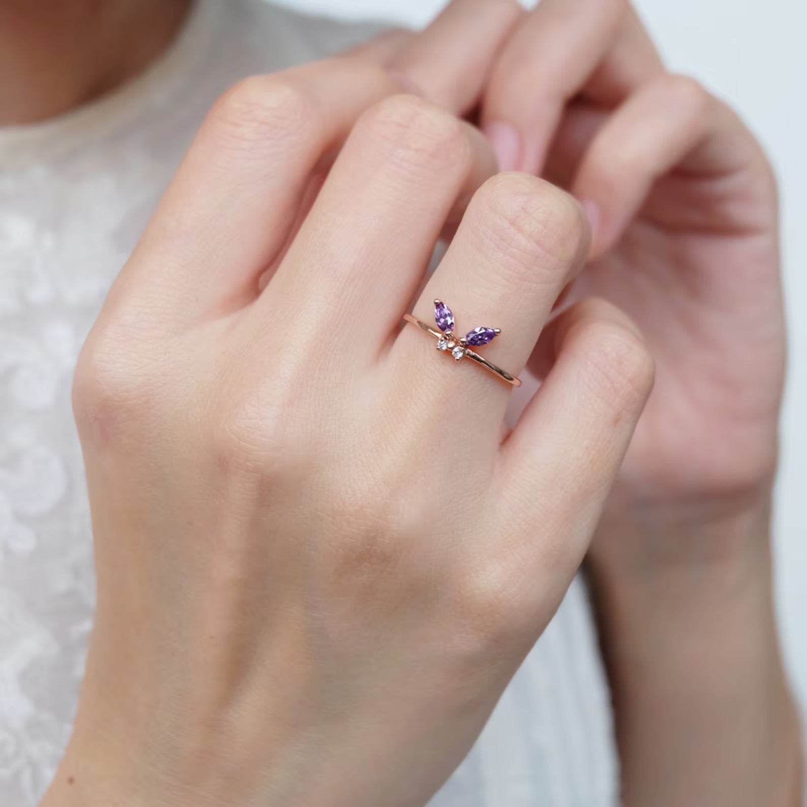 Lavender Flight Ring