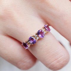 Genuine Amethyst Ring