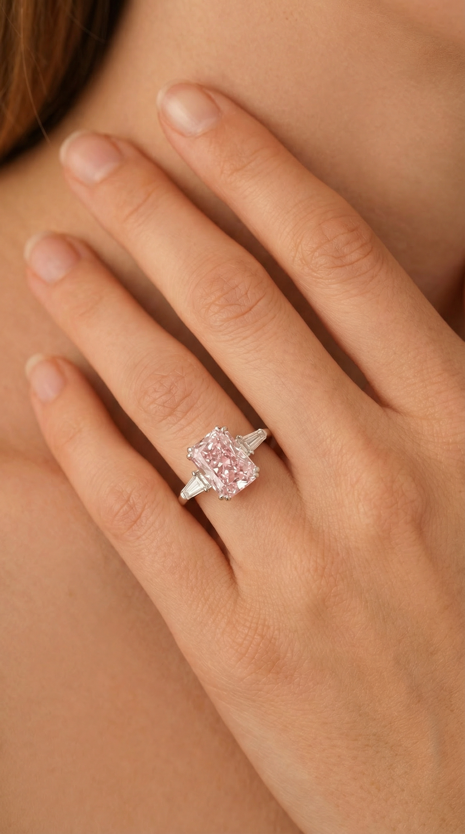 Pink Frost CZ Gem